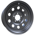 Envy Wheels - TRAILER STEEL MODULAR - Silver - SILVER - 15" x 6", 0 Offset, 5x114.3 (Bolt Pattern), 84mm HUB