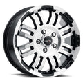 Vision Wheel Off-Road - 375 WARRIOR - Black - Gloss Black Machined Face - 18" x 7.5", 55 Offset, 5x130 (Bolt Pattern), 78.3mm HUB