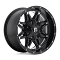 Fuel - D531 HOSTAGE - Black - MATTE BLACK - 17" x 9", -12 Offset, 6x135, 139.7 (Bolt Pattern), 106.1mm HUB