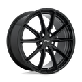 Niche - M240 RAINIER - Black - GLOSS BLACK - 19" x 8.5", 42 Offset, 5x112 (Bolt Pattern), 66.6mm HUB