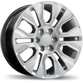 Replika - R232 - Silver - Hyper Silver - 20" x 9", 24 Offset, 6x139.7 (Bolt Pattern), 78mm HUB