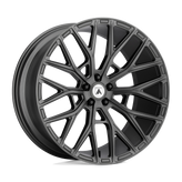 Asanti Black - ABL-21 LEO - Gunmetal - MATTE GRAPHITE - 22" x 10.5", 25 Offset, 5x115 (Bolt Pattern), 72.6mm HUB