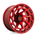 XD Series - XD860 ONSLAUGHT - CANDY RED - 20" x 10", -18 Offset, 6x139.7 (Bolt Pattern), 106.1mm HUB