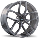 Fast Wheels - EV04 - Gunmetal - Brushed - 19" x 8.5", 35 Offset, 5x114.3 (Bolt Pattern), 70.2mm HUB