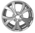 DTD - Replica - Silver - Silver - 16" x 6.5", 48 Offset, 5x114.3 (Bolt Pattern), 64.1mm HUB