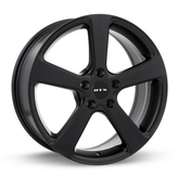 RTX Wheels - Multi - Black - Satin Black - 16" x 7", 40 Offset, 5x114.3 (Bolt Pattern), 73.1mm HUB