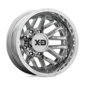 XD Series - XD843 GRENADE DUALLY - Chrome - Chrome - 17" x 6.5", -140 Offset, 8x210 (Bolt Pattern), 154.3mm HUB