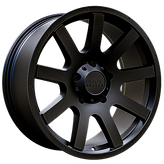 Envy Wheels - CRAZE - Black - SATIN BLACK - 18" x 9", 18 Offset, 5x139.7 (Bolt Pattern), 77.8mm HUB