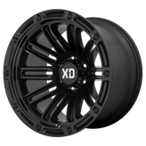 XD Series - XD846 DOUBLE DEUCE - Black - SATIN BLACK - 20" x 10", -18 Offset, 8x165.1 (Bolt Pattern), 125.1mm HUB