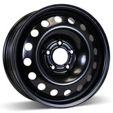 RSSW - Steel - Black - Black - 16" x 6.5", 46 Offset, 5x115 (Bolt Pattern), 70.3mm HUB