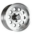 Ceco - Modular - Silver - Machined - 15" x 6", 0 Offset, 6x139.7 (Bolt Pattern), 101.6mm HUB