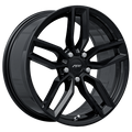 ART - Replica 262 - Black - Gloss Black - 18" x 8", 35 Offset, 5x112 (Bolt Pattern), 66.5mm HUB