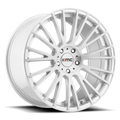 KMC Wheels - KM706 IMPACT - Silver - Brushed Silver - 18" x 8", 38 Offset, 5x120 (Bolt Pattern), 74.1mm HUB