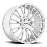 KMC Wheels - KM706 IMPACT - Silver - Brushed Silver - 18" x 8", 38 Offset, 5x120 (Bolt Pattern), 74.1mm HUB