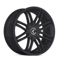 Kraze Wheels - CRAY - Black - SATIN BLACK - 20" x 8.5", 35 Offset, 5x110, 115 (Bolt Pattern), 73mm HUB