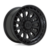 XD Series - XD856 OMEGA - Black - SATIN BLACK - 17" x 9", 0 Offset, 5x127, 139.7 (Bolt Pattern), 78.1mm HUB