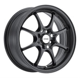 Konig - Helium - Black - Flat Black - 15" x 6.5", 40 Offset, 4x100 (Bolt Pattern), 73.1mm HUB