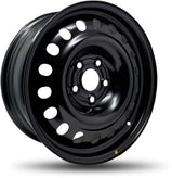 DTD - Steel - Black - Black - 17" x 7", 42 Offset, 5x120 (Bolt Pattern), 67.1mm HUB