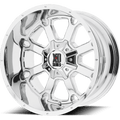 XD Series - XD825 BUCK 25 - Chrome - Chrome - 22" x 10", -18 Offset, 8x170 (Bolt Pattern), 125.1mm HUB