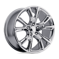 OE Creations - PR137 - Chrome - CHROME - 22" x 9", 34 Offset, 5x127 (Bolt Pattern), 71.5mm HUB