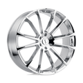 Status Wheels - GOLIATH - Chrome - Chrome - 22" x 9.5", 25 Offset, 6x139.7 (Bolt Pattern), 112.1mm HUB
