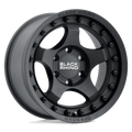 Black Rhino - BANTAM - Black - TEXTURED BLACK - 17" x 8.5", -10 Offset, 5x127 (Bolt Pattern), 71.5mm HUB