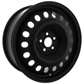 Envy Wheels - NX4 STEEL WHEEL - Black - FLAT BLACK - 17" x 6.5", 44 Offset, 5x100 (Bolt Pattern), 56.1mm HUB