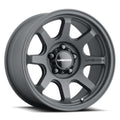 Vision Wheel Off-Road - 351 FLOW - Black - Satin Black - 16" x 8", 0 Offset, 5x139.7 (Bolt Pattern), 110mm HUB