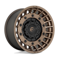 Fuel - D725 MILITIA - Bronze - MATTE BRONZE & BLACK - 17" x 9", 1 Offset, 6x135, 139.7 (Bolt Pattern), 106.1mm HUB