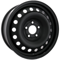 Envy Wheels - NX4 STEEL WHEEL - Black - FLAT BLACK - 17" x 6.5", 50 Offset, 5x112 (Bolt Pattern), 66.6mm HUB