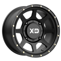 XD Powersports - XS134 ADDICT 2 - Black - Satin Black - 14" x 7", 38 Offset, 4x137 (Bolt Pattern), 112.1mm HUB