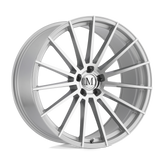 Mandrus - STIRLING - Silver - SILVER WITH MIRROR CUT FACE - 20" x 9", 20 Offset, 5x112 (Bolt Pattern), 66.6mm HUB