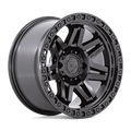 Fuel - D810 SYNDICATE - Black - BLACKOUT - 17" x 9", 1 Offset, 6x139.7 (Bolt Pattern), 106.1mm HUB