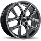 Fast Wheels - Tactic - Grey - Titanium - 16" x 6.5", 45 Offset, 5x114.3 (Bolt Pattern), 66.1mm HUB