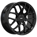 Dai Alloys - MORETTI - Black - Gloss Black - 18" x 9", 21 Offset, 5x112 (Bolt Pattern), 66.5mm HUB