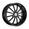 Genius Wheels - DARWIN - Black - Matte Black - 15" x 5.5", 25 Offset, 3x112 (Bolt Pattern), 57.1mm HUB
