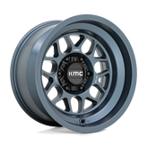 KMC Wheels - KM725 TERRA - METALLIC BLUE - 17" x 9", -38 Offset, 6x139.7 (Bolt Pattern), 106.1mm HUB