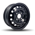 DTD - Steel - Take-Off - Black - Black - 14" x 5.5", 45 Offset, 4x114.3 (Bolt Pattern), 67.1mm HUB