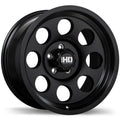 Fast HD - Detour - Black - Satin Black - 16" x 8", 0 Offset, 5x114.3 (Bolt Pattern), 87.1mm HUB