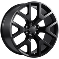 ART - Replica 54 - Black - Satin Black - 20" x 9", 27 Offset, 6x139.7 (Bolt Pattern), 77.8mm HUB