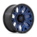 Fuel - D827 TRACTION - DARK BLUE WITH BLACK RING - 20" x 9", 1 Offset, 6x135 (Bolt Pattern), 87.1mm HUB