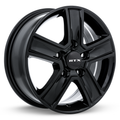 RTX Wheels - Transit - Black - Gloss Black - 16" x 6.5", 60 Offset, 5x130 (Bolt Pattern), 78.1mm HUB