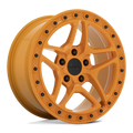 Victor Equipment Wheels - BERG - GLOSS ORANGE WITH BLACK BOLTS - 18" x 8", 20 Offset, 5x130 (Bolt Pattern), 71.5mm HUB