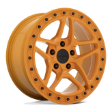 Victor Equipment Wheels - BERG - GLOSS ORANGE WITH BLACK BOLTS - 18" x 8", 20 Offset, 5x130 (Bolt Pattern), 71.5mm HUB