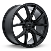 RTX Wheels - CJ01 - Black - Satin Black - 20" x 9", 35 Offset, 5x127 (Bolt Pattern), 71.5mm HUB