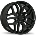 Replika - R189 - Black - Gloss Black - 18" x 8", 45 Offset, 5x108 (Bolt Pattern), 63.4mm HUB