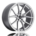 Advanti - Hybris - Silver - Machine Face Silver - 19" x 9.5", 40 Offset, 5x114.3 (Bolt Pattern), 73.1mm HUB