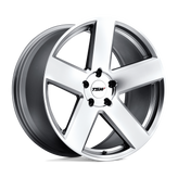 TSW Wheels - BRISTOL - Silver - Silver with Mirror-Cut Face - 20" x 10", 25 Offset, 5x114.3 (Bolt Pattern), 76.1mm HUB