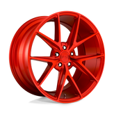 Niche - M186 MISANO - CANDY RED - 18" x 8", 40 Offset, 5x114.3 (Bolt Pattern), 72.6mm HUB