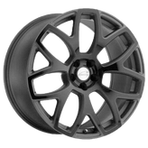 Coventry Wheels - HOLBROOK - Black - Gloss Black - 18" x 8.5", 35 Offset, 5x108 (Bolt Pattern), 63.4mm HUB